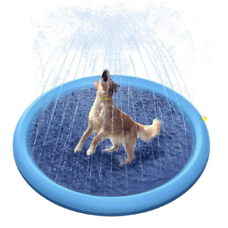 Pet Splash Pad – Non-Slip Outdoor Water Play Mat