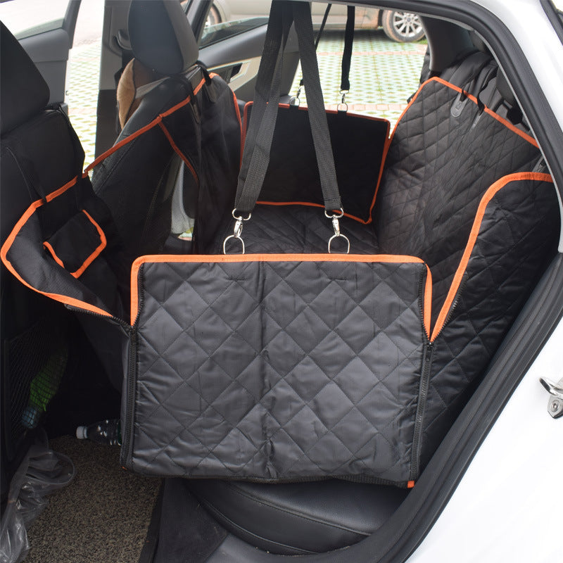 Waterproof Pet Car Seat Cover – Scratchproof & Easy to Clean