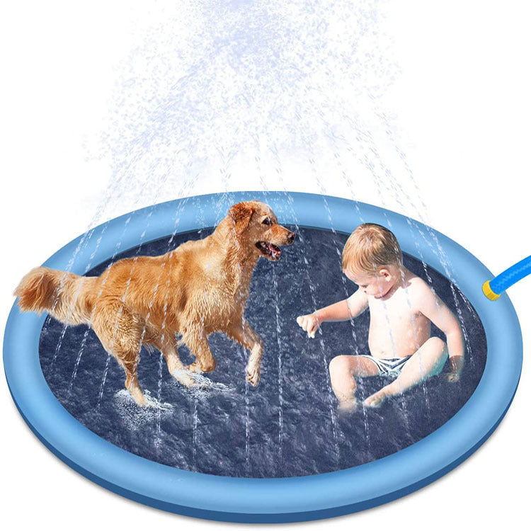 Pet Splash Pad – Non-Slip Outdoor Water Play Mat