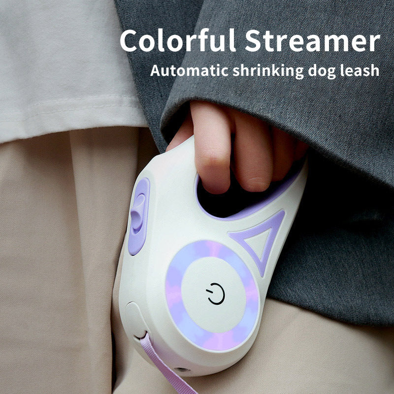 Retractable Dog Leash with Auto Brake – For Small & Medium Dogs