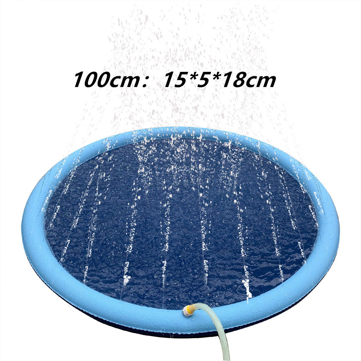 Pet Splash Pad – Non-Slip Outdoor Water Play Mat