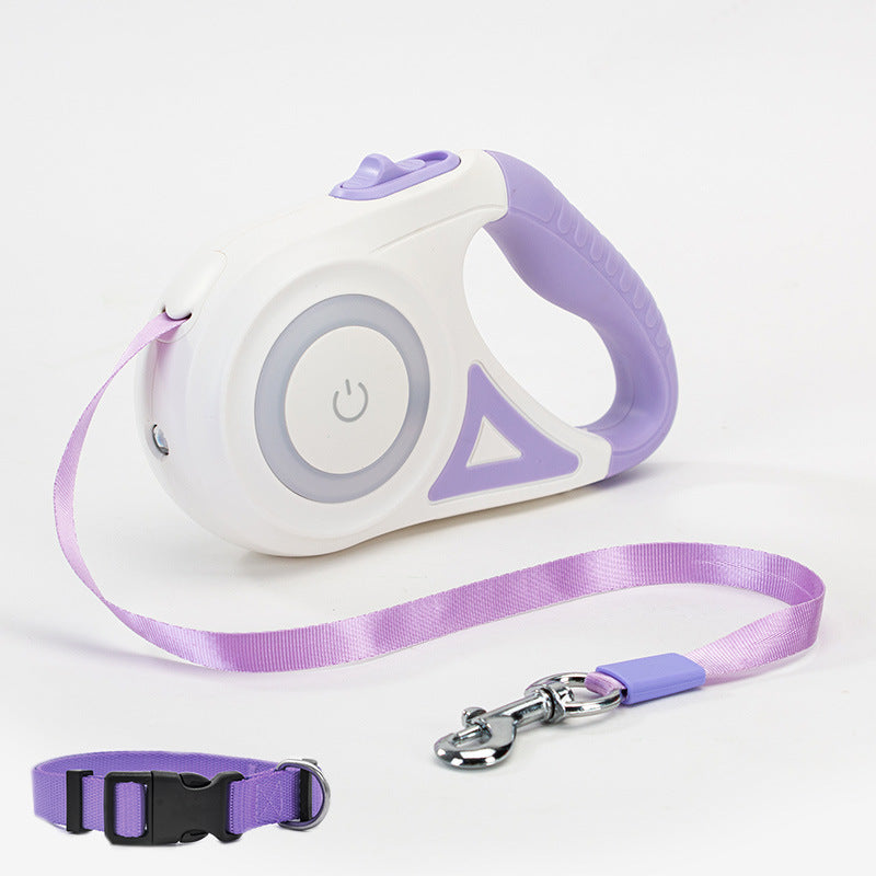 Retractable Dog Leash with Auto Brake – For Small & Medium Dogs