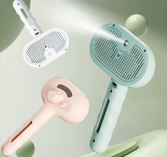 Rechargeable Cat and Dog Steam Grooming Brush