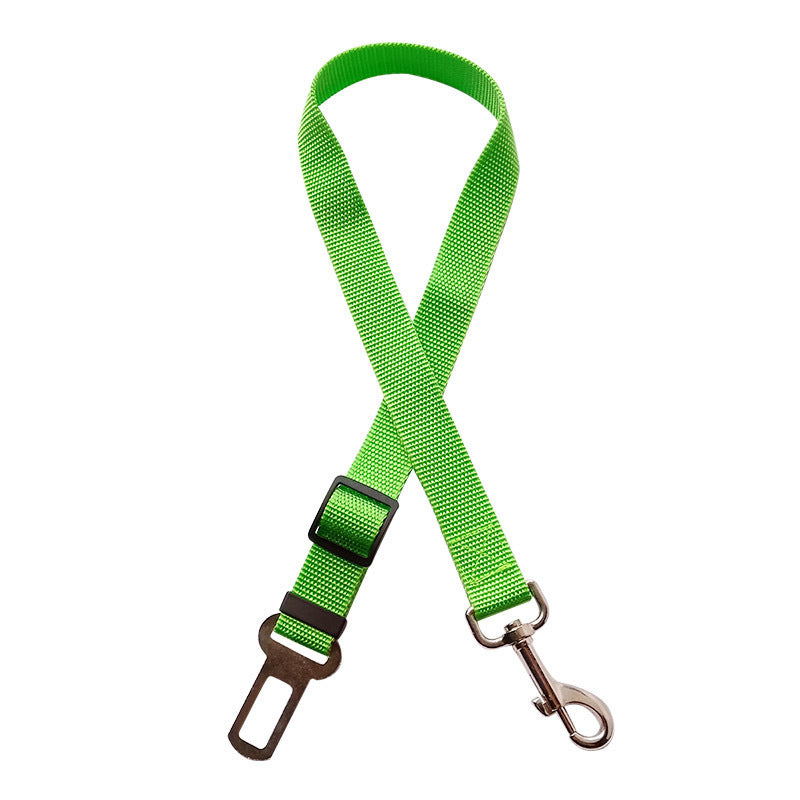 Adjustable Pet Car Seat Belt – Safe Travel Harness Clip