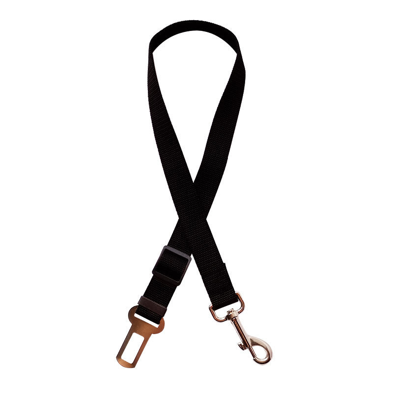 Adjustable Pet Car Seat Belt – Safe Travel Harness Clip