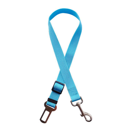 Adjustable Pet Car Seat Belt – Safe Travel Harness Clip
