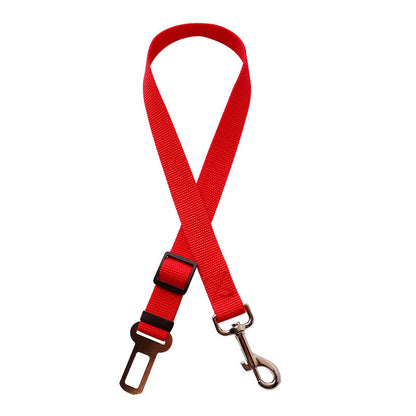 Adjustable Pet Car Seat Belt – Safe Travel Harness Clip