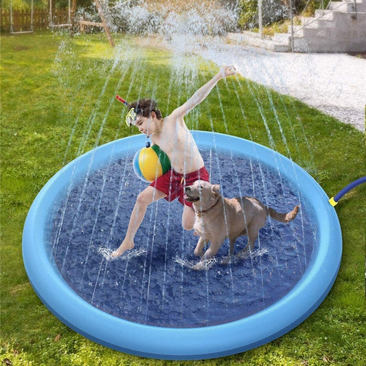 Pet Splash Pad – Non-Slip Outdoor Water Play Mat