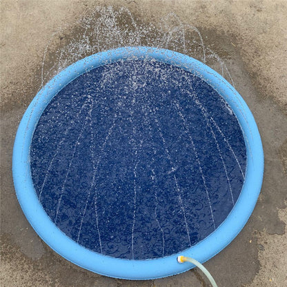 Pet Splash Pad – Non-Slip Outdoor Water Play Mat