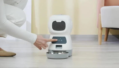 Smart Automatic Pet Feeder – Manual & Scheduled Feeding