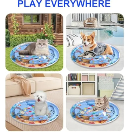 Upgraded Pet Sensory Water Play Mat