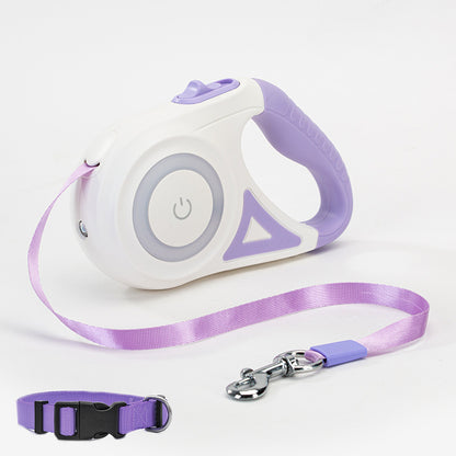 Retractable Dog Leash with Auto Brake – For Small & Medium Dogs