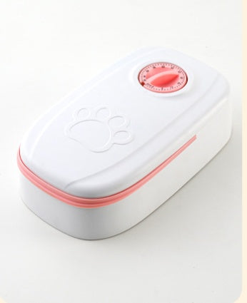 Automatic Pet Feeder – No Power, Dual Bowl Option