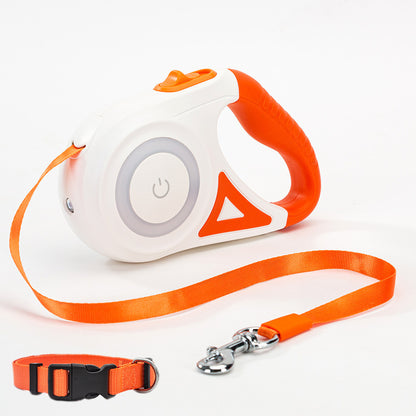 Retractable Dog Leash with Auto Brake – For Small & Medium Dogs